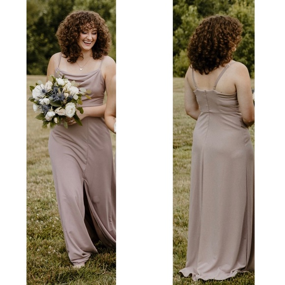 Formal Dress — Birdy Grey Ash Dress, Taupe, Size Medium (US 6-8) - Picture 2 of 9
